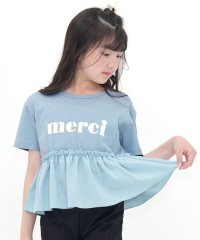 子供服Bee/コドモフク ビー 子供服Bee ペプラムロゴトップス/508191937