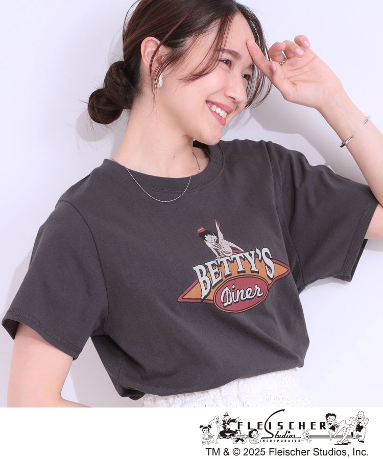 セール】【BETTY BOOP（TM）別注】ベーシックTシャツ(508191950