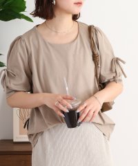 atONE/アットワン atONE リボン付き袖ブラウス風カットソー/508192046