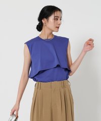 BEAUTY&YOUTH UNITED ARROWS/【WEB限定 Wardrobe DAILY MINIMAL】フリルレイヤード ノースリーブカットソー －接触冷感－/508192063