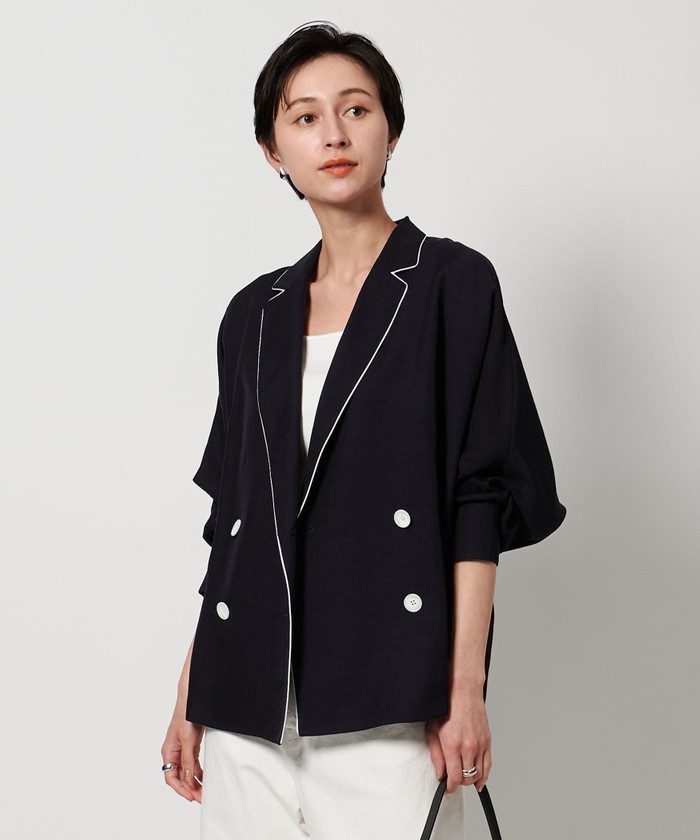 セール 20%OFF】ドルマン ブラウス ジャケット(508192358