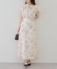 NICE CLAUP/OLIVE des OLIVE OUTLET/【SETUP対応】ぼかし花柄マーメイドスカート/508192845