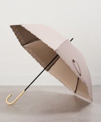 SETUP7/セットアップセブン SETUP7 PUリーフラメ刺繍ショート UVカット 晴雨兼用傘 23454 CLIR/508193010