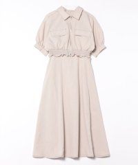 NICE CLAUP/OLIVE des OLIVE OUTLET/2セットitem【RMAF】麻調半袖ジャケット＋ワンピース/508193037