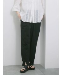 Samansa Mos2 blue/◎裏毛センタースリットパンツ/508193171