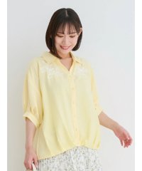 Re-J＆SUPURE/コード刺繍裾タックスキッパーシャツ（無地・ストライプ柄）/508193225