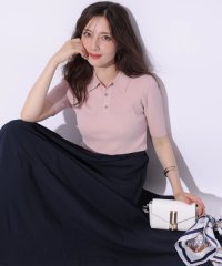Apuweiser-riche/襟ドッキングニットワンピース/508193243