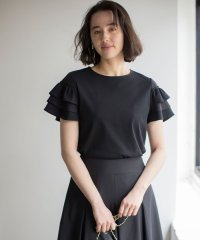 KUMIKYOKU(S SIZE)/【接触冷感】コットンポンチシア－スリーブ ブラウス/508193323