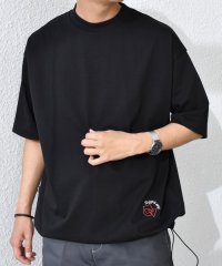 SHIPS any MEN/SHIPS any: オーガニック コットン ワンポイント ロゴ プリント×刺繍 スピンドル Tシャツ◇/508193362