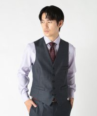 CROWDED CLOSET/シャドー杢グレンチェックスーツベスト/508193390