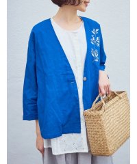 Hare no hi/刺繍ジャケット風ブラウス/508193455