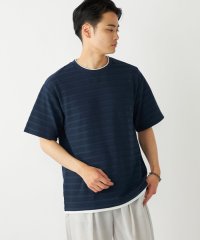 SHIPS Colors  MEN/SHIPS Colors:フェイクレイヤード ボーダー Tシャツ/508193467