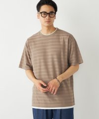 SHIPS Colors  MEN/SHIPS Colors:フェイクレイヤード ボーダー Tシャツ/508193467