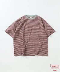 J.S Homestead/BRENT / ブレント 別注 ボーダー ポケット Tシャツ/508193505