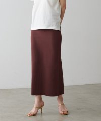 NICE CLAUP/OLIVE des OLIVE OUTLET/【LARUTA】シンプルIラインニットスカート/508193780