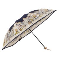 DAKS/ダックス DAKS 折りたたみ傘 雨傘 レディース 55cm 軽量 コンパクト 日本製 ブラック ネイビー ベージュ レッド 黒 21－125－11109－02/508193789