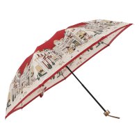 DAKS/ダックス DAKS 折りたたみ傘 雨傘 レディース 55cm 軽量 コンパクト 日本製 ブラック ネイビー ベージュ レッド 黒 21－125－11109－02/508193789