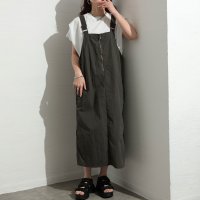 Sawa a la mode/サワアラモード Sawa a la mode ミリタリーで垢抜けるナイロンジャンパースカート/508193894