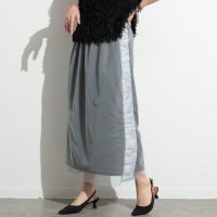 Sawa a la mode/サワアラモード Sawa a la mode スポーティーMIXなフェミニンチュール異素材スカート/508193929