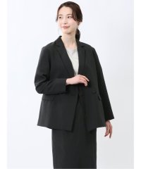 m.f.editorial/エムエフエディトリアル m.f.editorial 杢調 ダブルジャケット 黒(セットアップ可能)/508193982