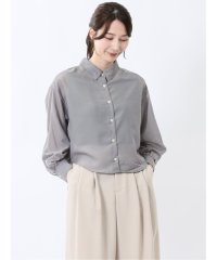 m.f.editorial/エムエフエディトリアル m.f.editorial ショート シアー長袖シャツ/508193991