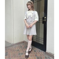 F.i.n.t/フィント F i.n.t 【洗える】ベルト付きローウエストジャンパースカート/508194111