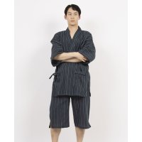 COMME CA MEN/コムサメン COMME CA MEN コムサメン 太ストライプ柄 甚平/508194148