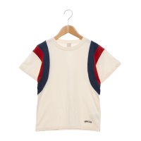 petit main/プティマイン petit main 【接触冷感】袖ライン配色Tシャツ/508194173