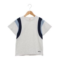 petit main/プティマイン petit main 【接触冷感】袖ライン配色Tシャツ/508194173