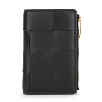 BOTTEGA VENETA/ボッテガヴェネタ BOTTEGA VENETA 2つ折り財布 カセット MEDIUM WALLET 750262 VCQC1 8425 BLACK/508194189