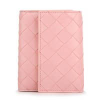 BOTTEGA VENETA/ボッテガヴェネタ BOTTEGA VENETA 3つ折り財布 イントレチャート ZIPPER WALLET 806100 VCPP3 6850 ROSE/508194193