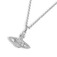 Vivienne Westwood/ヴィヴィアン ウエストウッド Vivienne Westwood ネックレス ミニ バス レリーフ ラインストーン ペンダント ネックレス 63020086 0/508194210