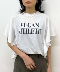 Rouge vif la cle/【MICA＆DEAL/マイカ＆ディール】VEGAN ATHLETIC ロゴフリル/508194227