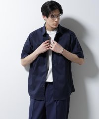NANO universe/「ICE FLOW LINEN」レギュラーカラーシャツ 半袖/507829932