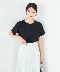 a.v.v/【コットン100%】コンパクト刺繍ロゴTシャツ/508004920