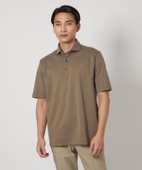 green label relaxing/＜gim＞25SS コットン/ナイロン カノコ ポロシャツ/508153386