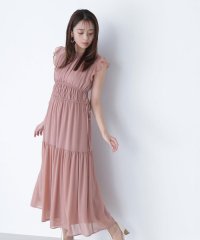 NATURAL BEAUTY BASIC/楊柳サイドリボンワンピース/508156426