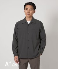 green label relaxing/A+ COOL TR トロピカル オーバーシャツ －ウォッシャブル・ストレッチ・接触冷感－/508159168