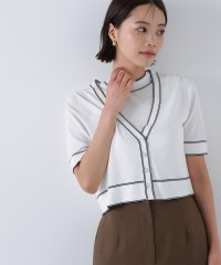 NATURAL BEAUTY BASIC/ボトルネックバイカラーアンサンブル/508177071