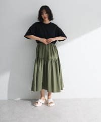 Green Parks/グリーン パークス Green Parks ・ELENCARE DUE ドッキングTEEワンピース/508181339