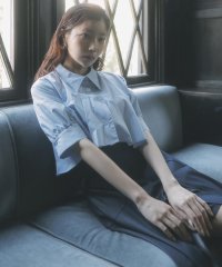 AND COUTURE/ヨークデザインハーフスリーブシャツ/508191476