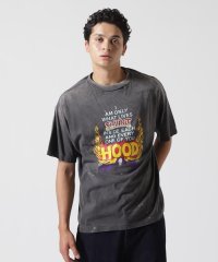 RoyalFlash/SAINT MICHAEL/セントマイケル/NH SS TEE STHD.HOOD BLACK/508191563
