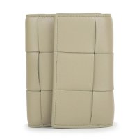 BOTTEGA VENETA/ボッテガヴェネタ BOTTEGA VENETA 3つ折り財布 カセット ZIPPER WALLET 814686 VCQC1 2916 TRAVERTINE/508194196
