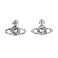Vivienne Westwood/ヴィヴィアン ウエストウッド Vivienne Westwood ピアス ナノ ソリテール ラインストーン ピアス 62010037 02P116 CN SIL/508194199