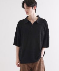 tk.TAKEO KIKUCHI/スキッパーニットポロシャツ/508194500