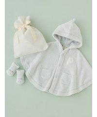 GELATO PIQUE KIDS ＆ BABY/【ラッピング済み】【BABY】パウダーアニマルポンチョ＆ソックスSET/508194627
