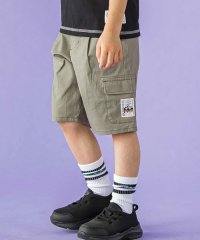 BeBe Petits Pois Vert/フロントタック3ポケット5分丈カーゴパンツ(95~150cm)/508194684
