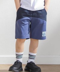 BeBe Petits Pois Vert/斜めカットソー布帛切り替え5分丈パンツ(95~160cm)/508194685
