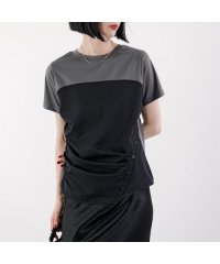 MONILE/モニーレ MONILE MONiLE 半袖 Tシャツ 002748 ビスチェ レイヤード/508194963