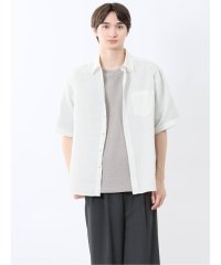 m.f.editorial/吸水速乾 ナイアガラ レギュラーカラー半袖シャツ/508195100